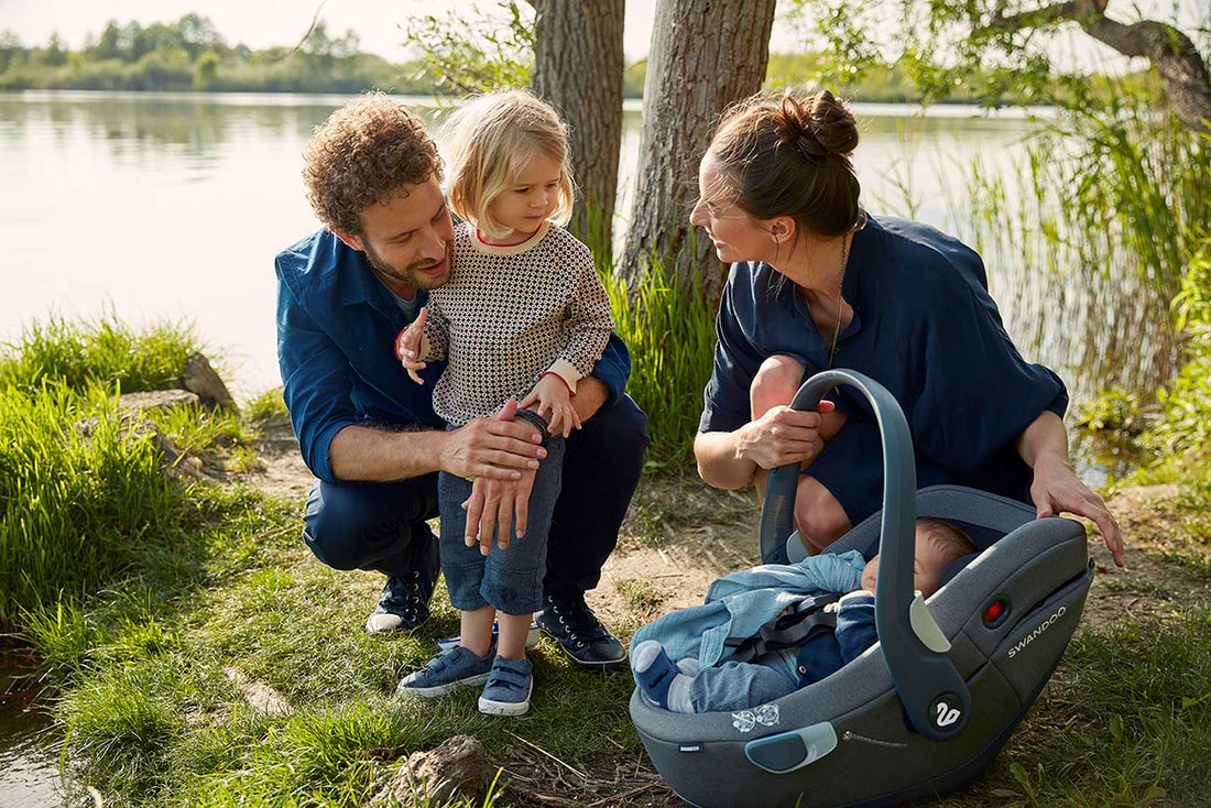 What happens to a child’s car seat in a rollover accident?