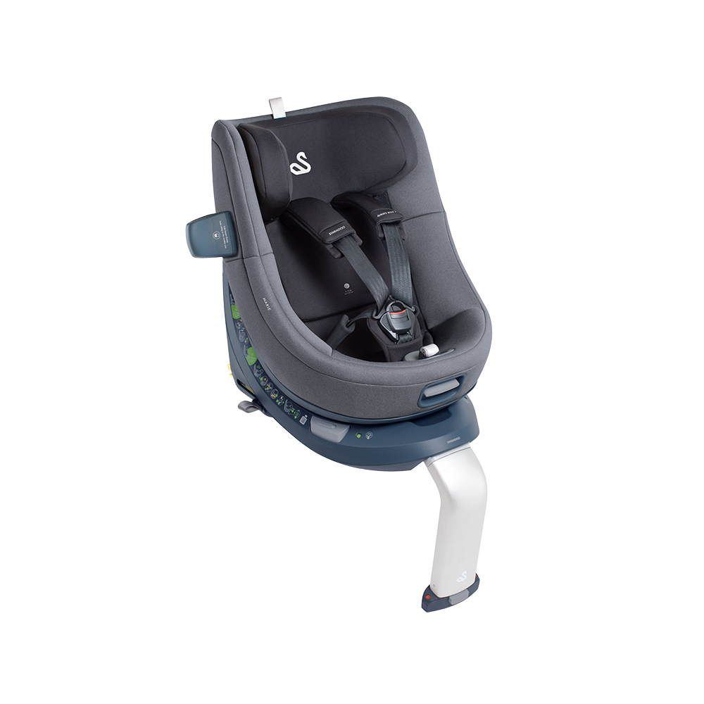 Fabric color grey of the i-Size car seat red